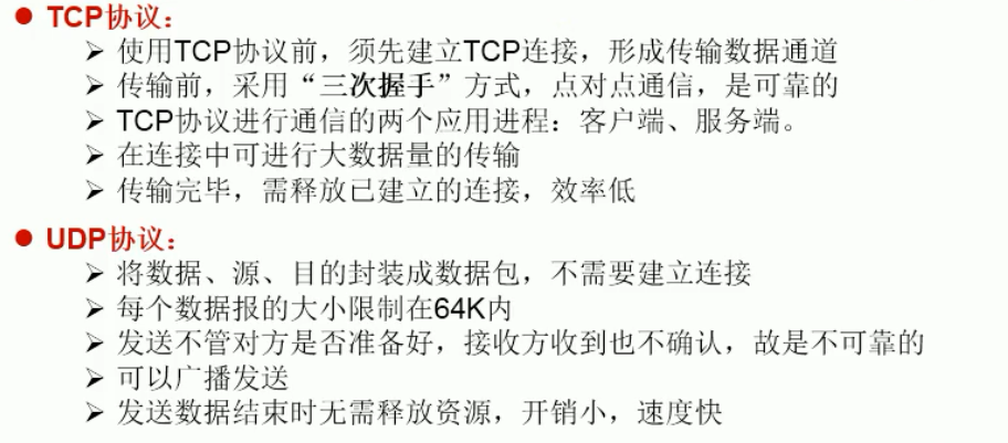 TCP与UDP的区别